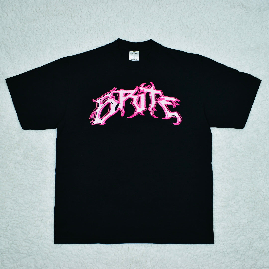 PINK/WHITE LOGO TEE