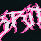 PINK/WHITE LOGO TEE