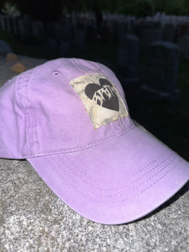 VIOLET SKULLS (#8/10 PATCH HAT)