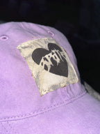 VIOLET SKULLS (#8/10 PATCH HAT)