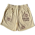 CREAM (MESH SHORTS)