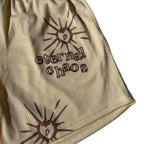 CREAM (MESH SHORTS)