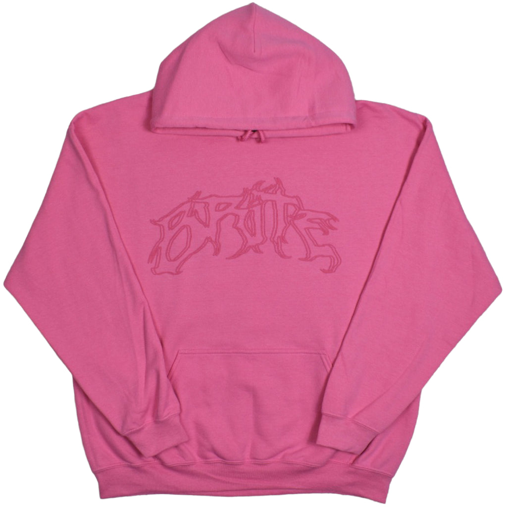 PINK BASICS HOODIE