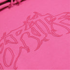 PINK BASICS HOODIE