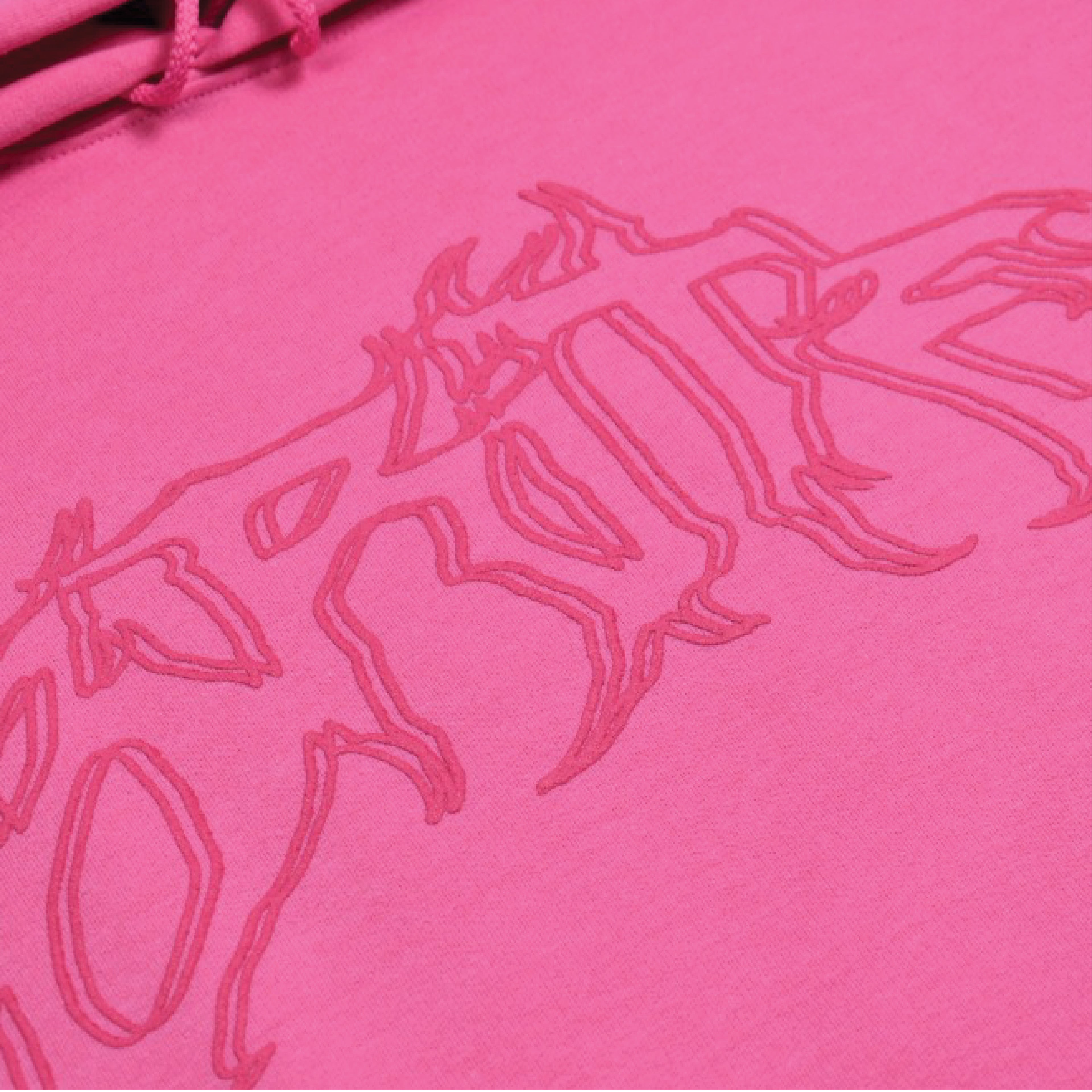 PINK BASICS HOODIE