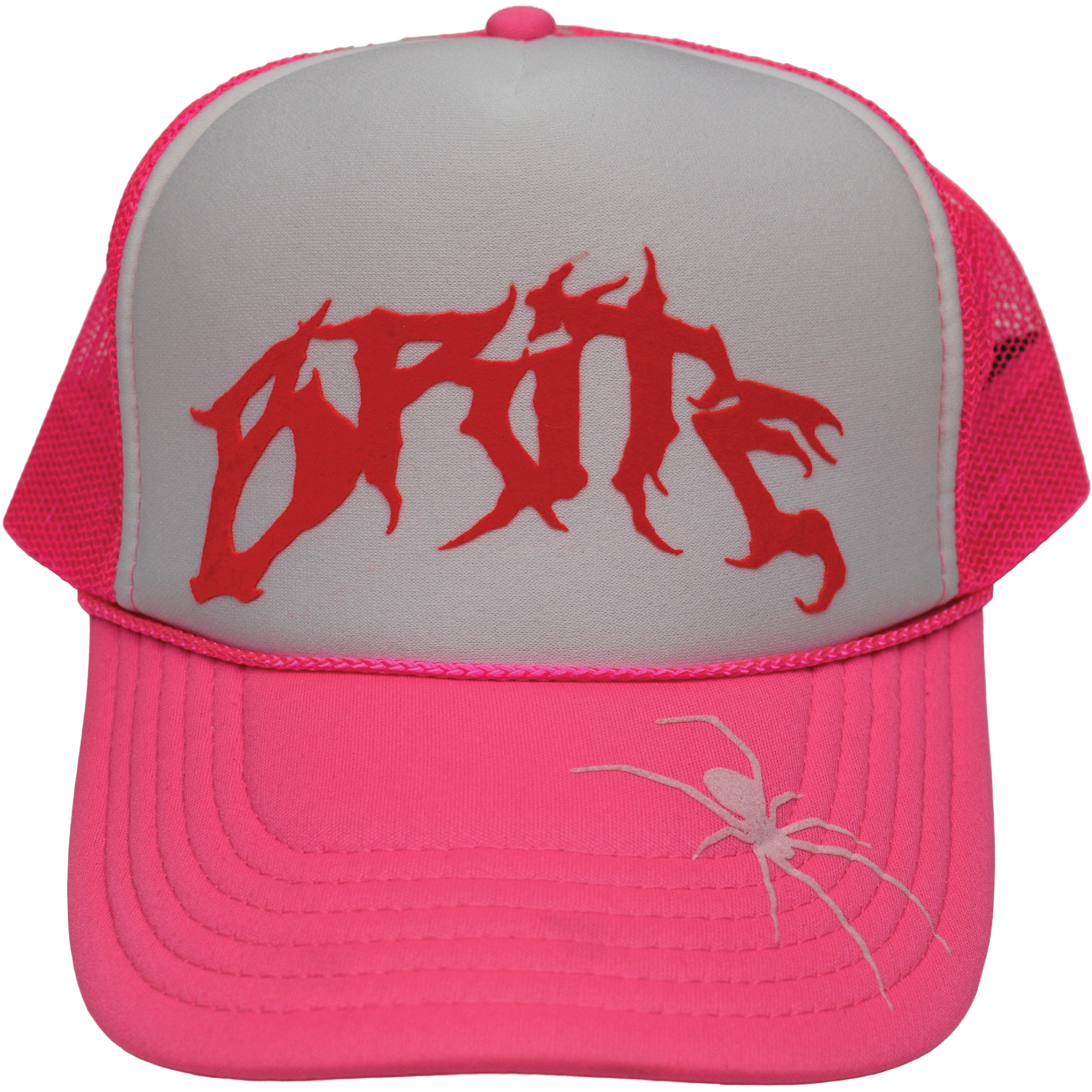 NEON PINK SPIDER HAT #6/7