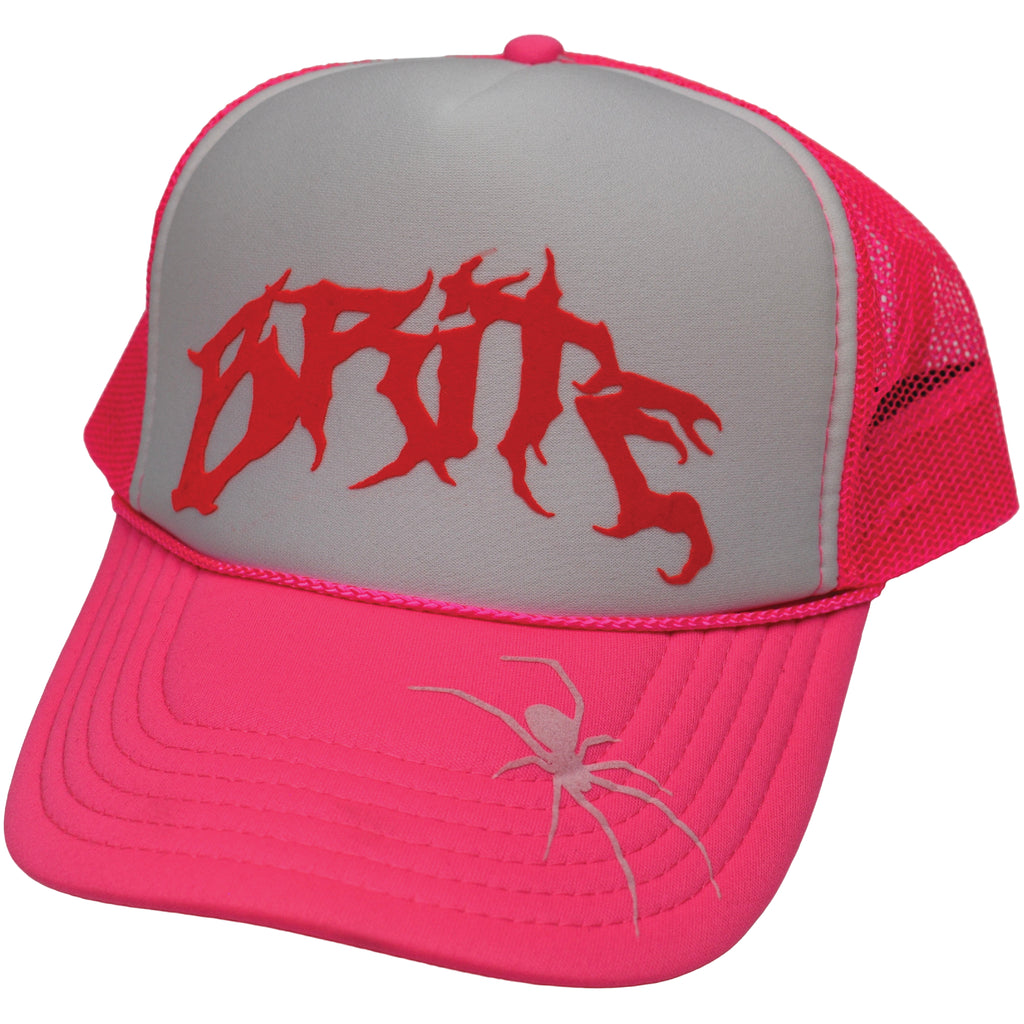 NEON PINK SPIDER HAT #6/7
