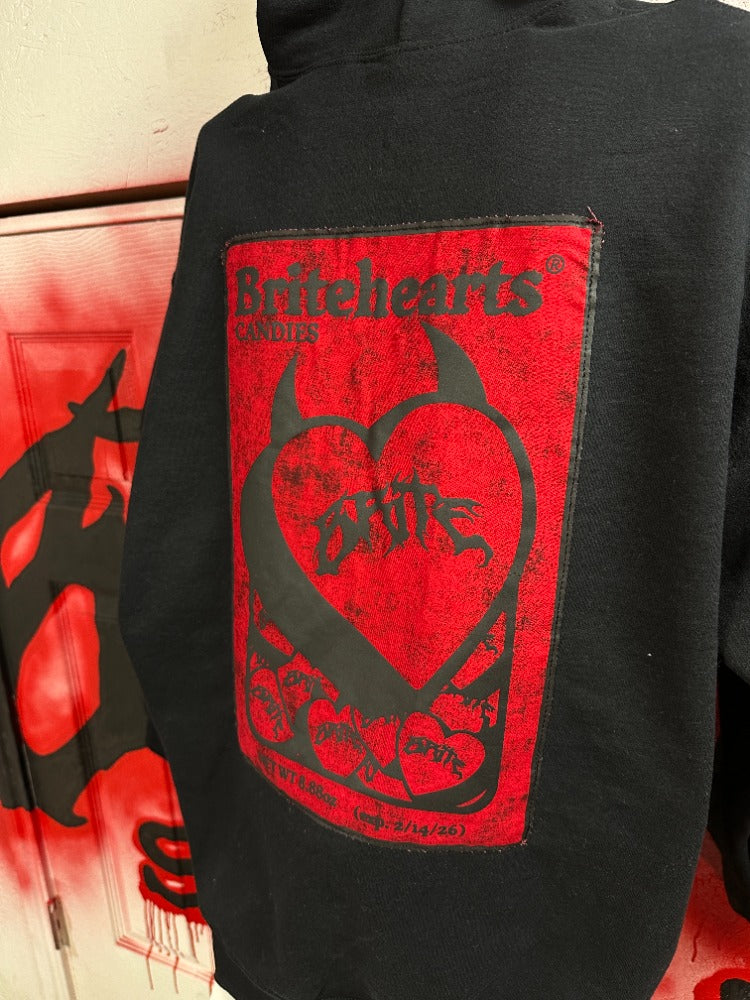 BLACK CHERRY LARGE (#4/10 PATCH HOODIE)