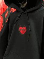 BLACK CHERRY LARGE (#4/10 PATCH HOODIE)