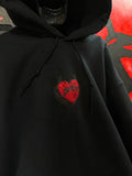BLACK CHERRY LARGE (#4/10 PATCH HOODIE)