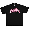 PINK/WHITE LOGO TEE
