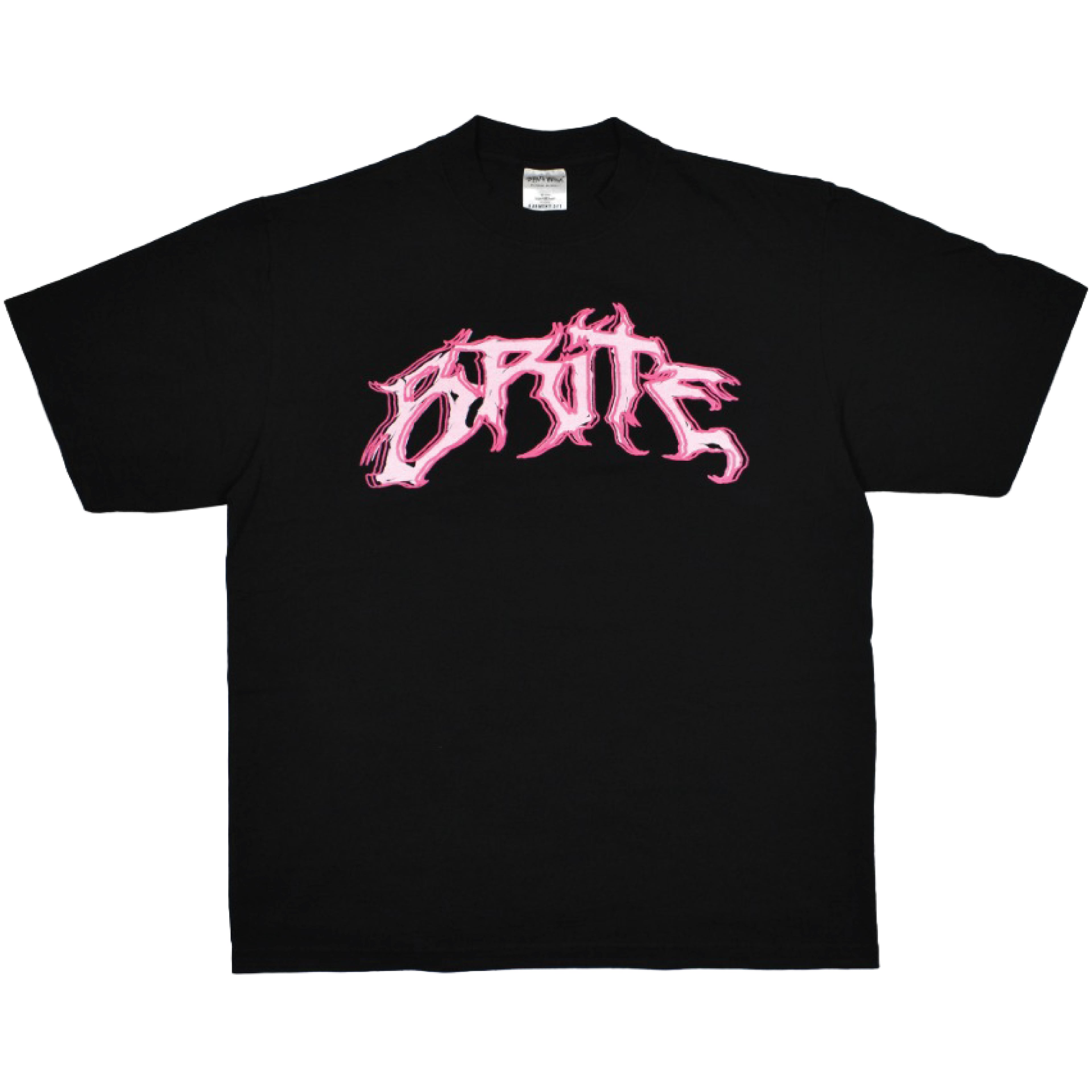 PINK/WHITE LOGO TEE