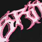 PINK/WHITE LOGO TEE