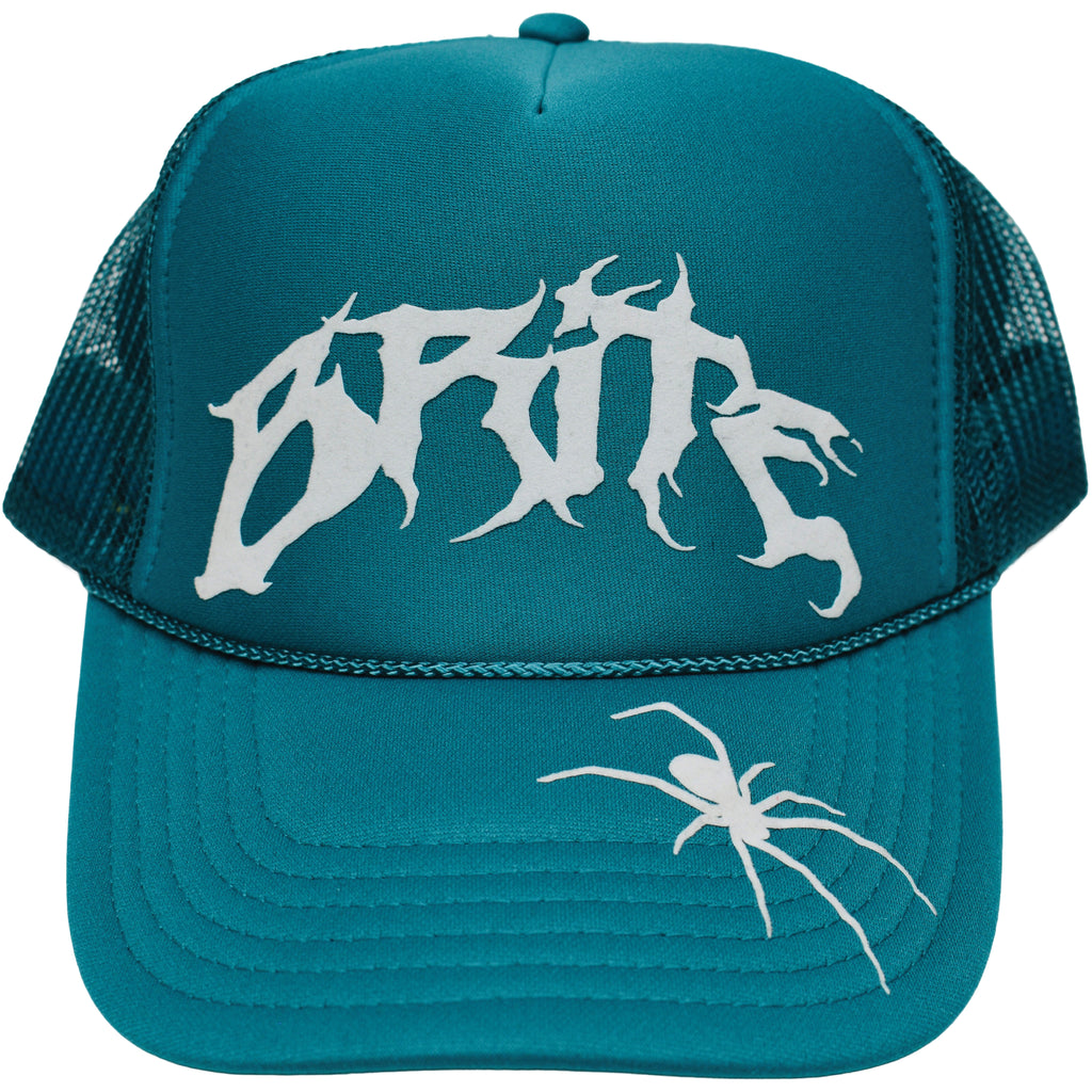 TEAL SPIDER HAT #1/7
