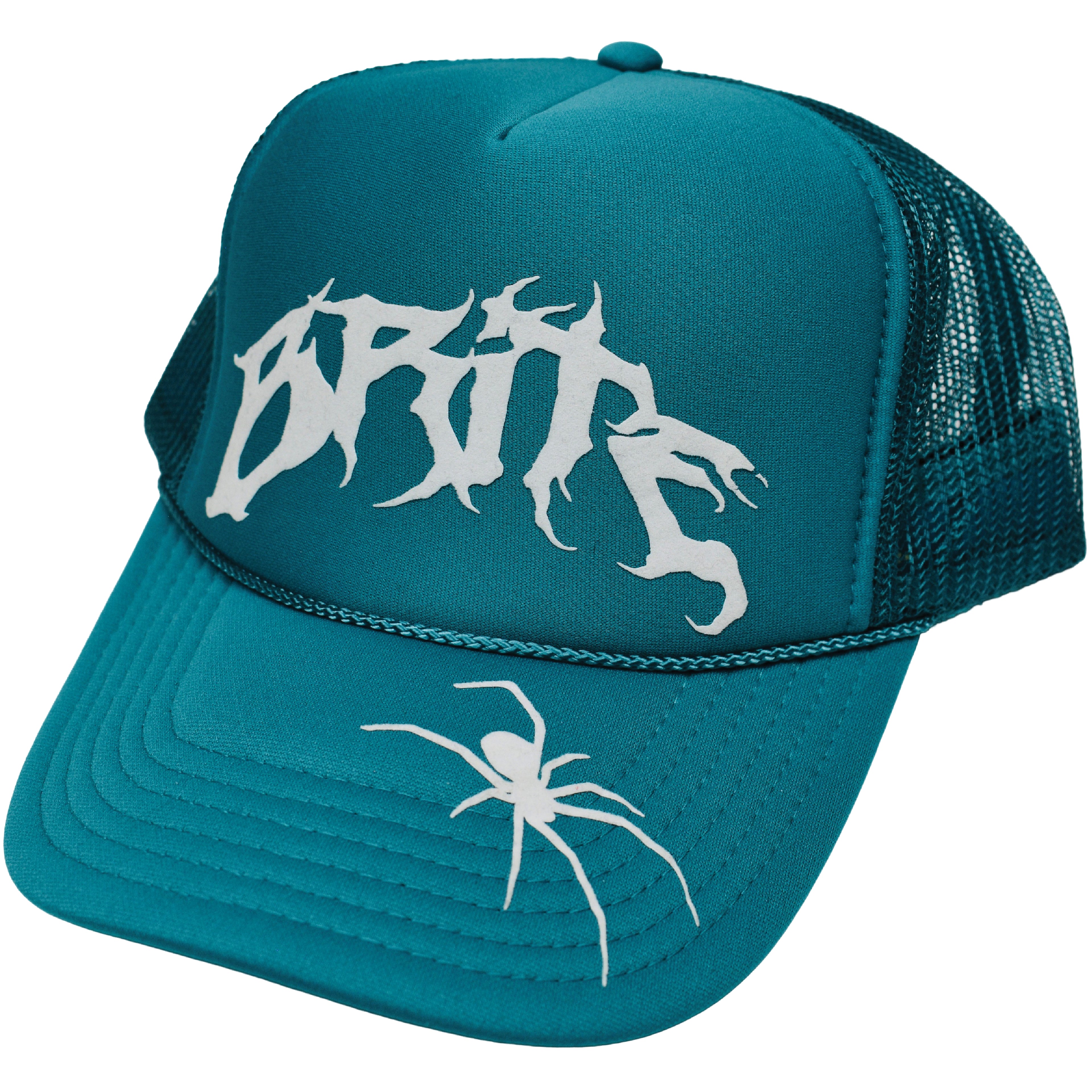 TEAL SPIDER HAT #1/7