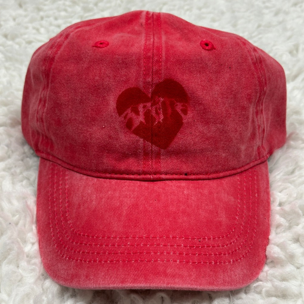RED HEART CAP