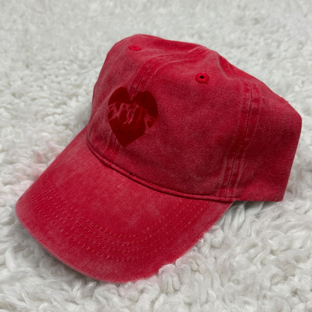 RED HEART CAP