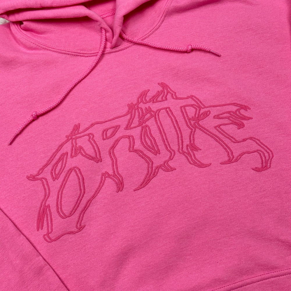 PINK BASICS HOODIE